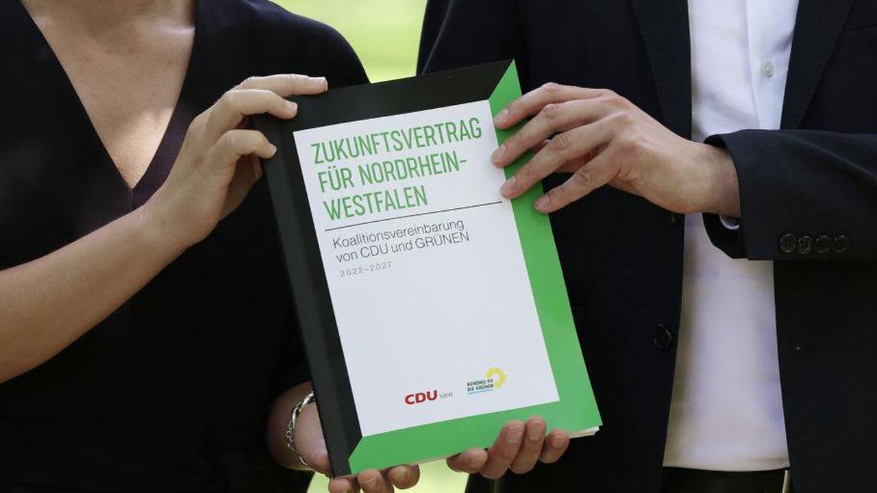 Koalition Parteitage stimmen über schwarz-grünen Koalitionsvertrag ab