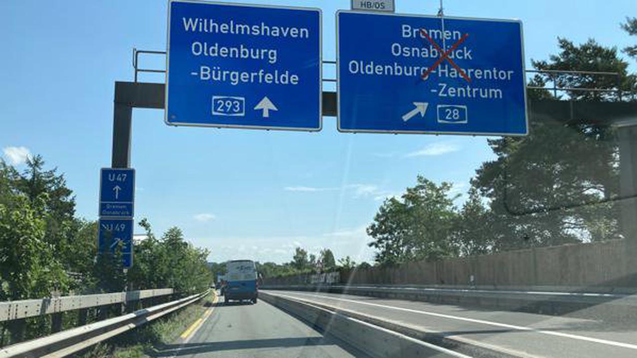 Sanierung der A28: Autofahrer aufgepasst – Am Westkreuz in Oldenburg ändern sich die Sperrungen