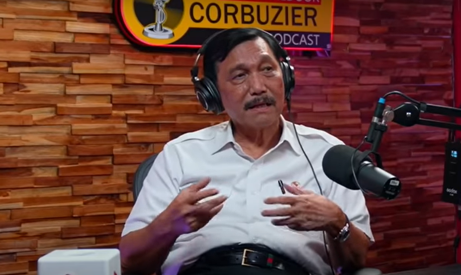 Menko Marves Luhut Binsar Pandjaitan. 