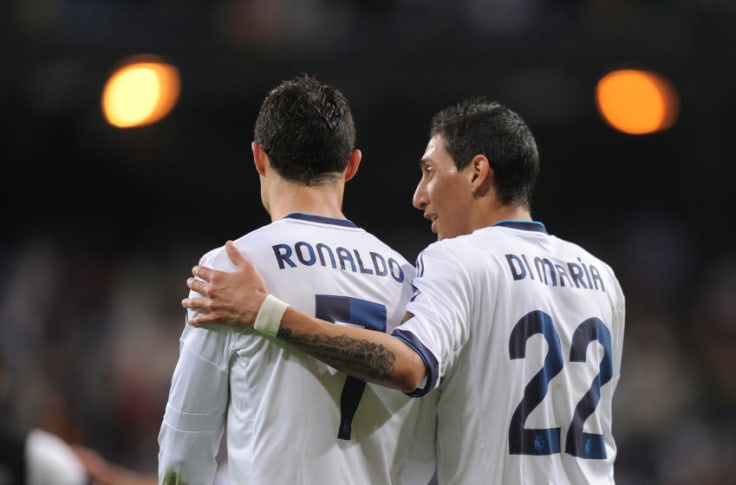 di maria real madrid jersey