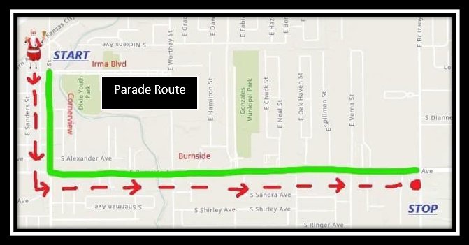 Gonzales Christmas Parade 2022 Route Christmas Parade To Roll Through Gonzales This Sunday - Opera News