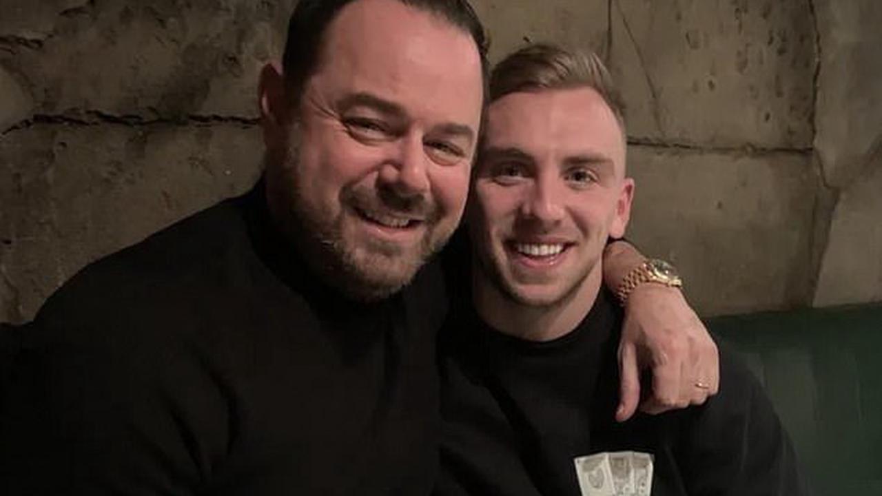 'That grin!' Danny Dyer shares affectionate post about daughter Dani's new boyfriend Jarrod Bowen as he enjoys night out with West Ham ace