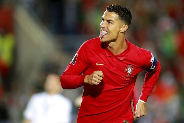 Kapten Timnas Portugal, Cristiano Ronaldo (c) AP Photo