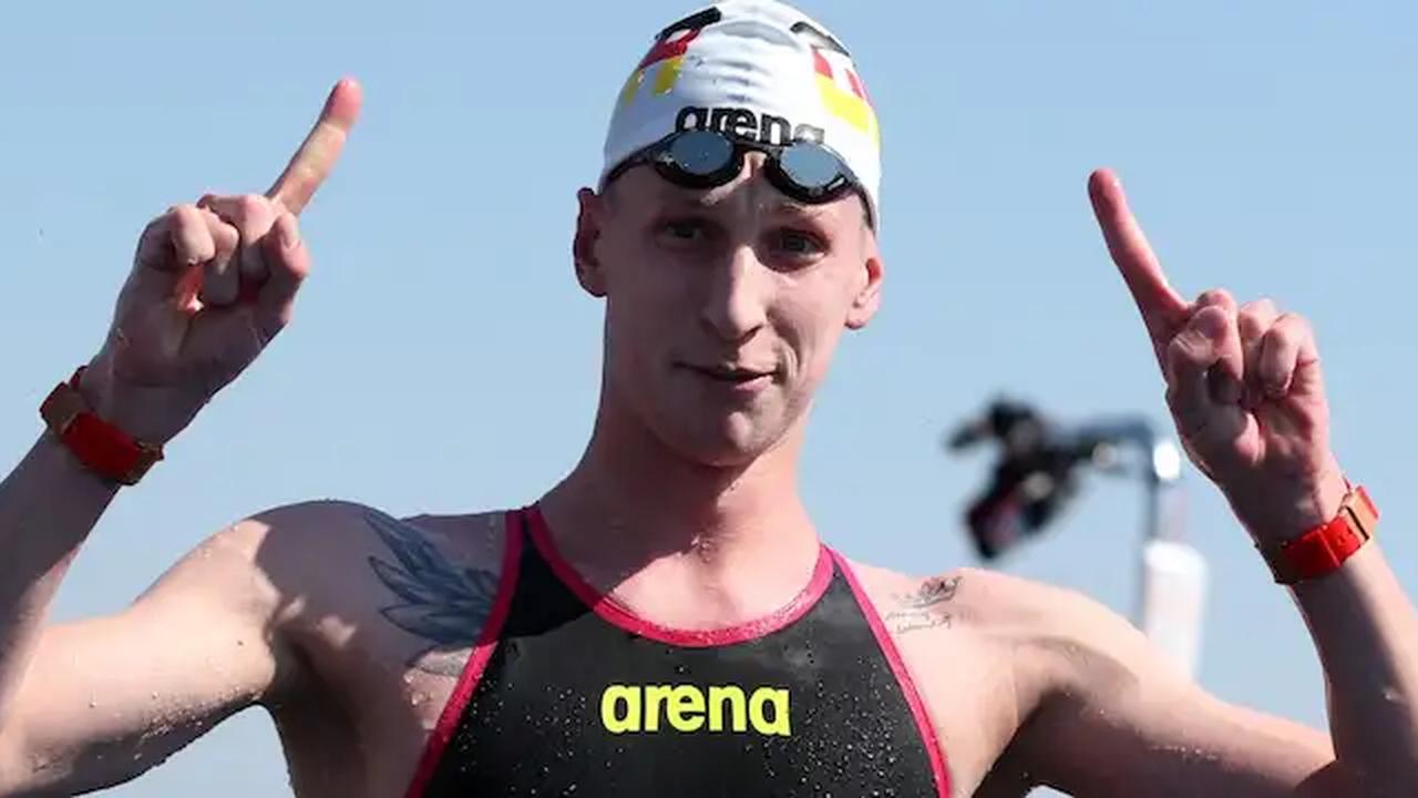 Schwimm-WM: Florian Wellbrock gewinnt Freiwasser-Gold