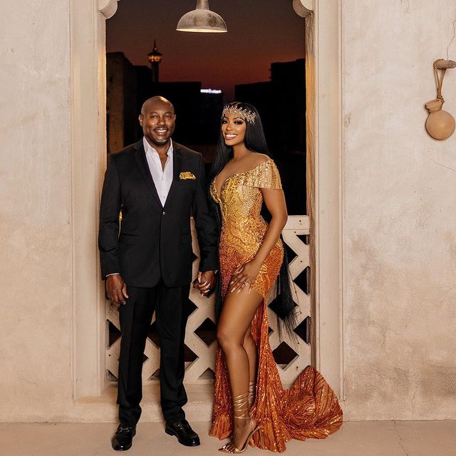 Realty star, Porsha Williams releases pre-wedding photos with her Nigerian husband-to-be Simon Guobadia after obtaining marriage license