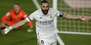 Pemain Real Madrid, Karim Benzema (c) AP Photo
