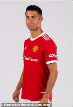  Manchester United release first photos of Cristiano Ronaldo in new home jersey after his return to the club 