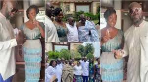 Akufo-Addo's daughter marries the son of GIHOC boss, Kofi Jumah