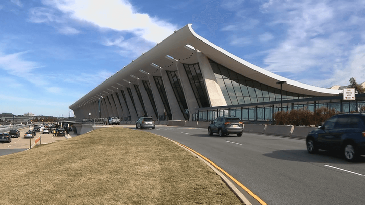Airplane struck by food service vehicle at Dulles International Airport