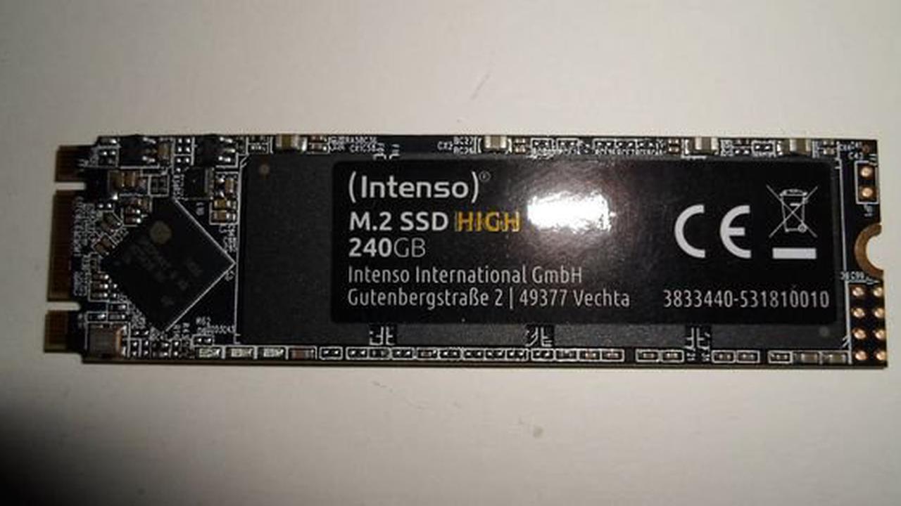 Intenso 240GB interne M.2 SSD für 24,26€ (statt 32€) -prime