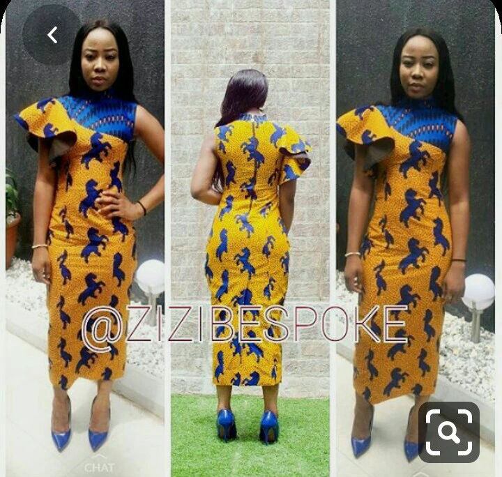 Check out these ankara mixed styles