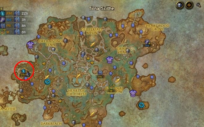 Wow Shadowlands New World Quest Granting 250 Anima Has Spawned In Ardenweald Opera News