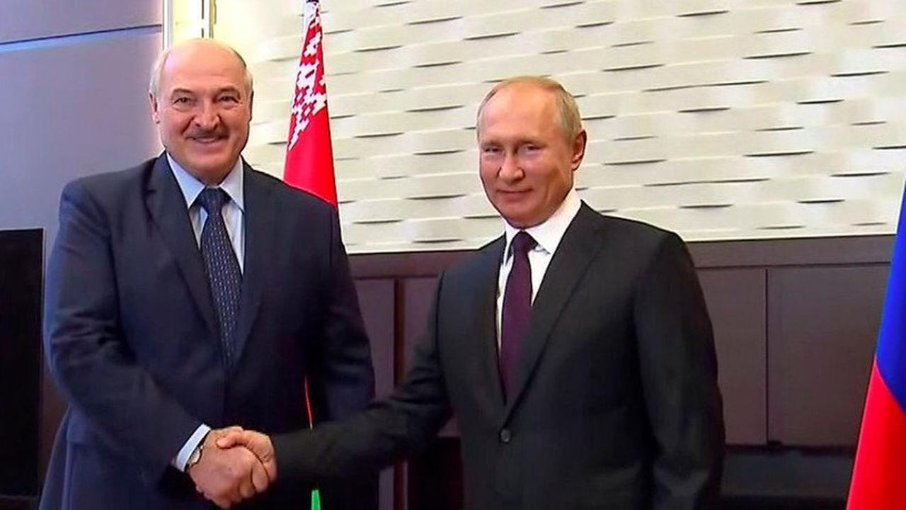 Putin trifft Lukaschenko