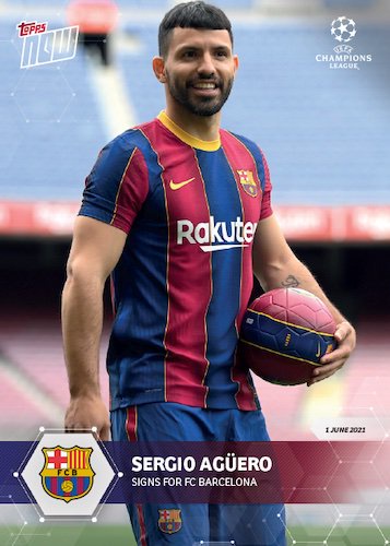 21 22 Topps Now Uefa Champions League Soccer Cards Opera News