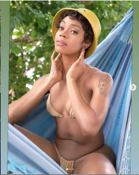 Swimsuit model, Michelle Okoro flaunts her bikini body in photos