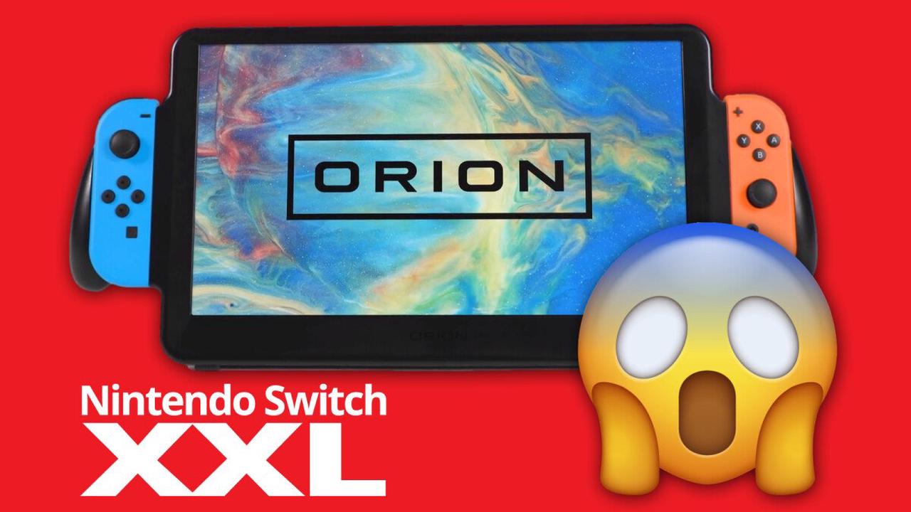 Nintendo Switch XXL: Dieses Gerät pumpt eure Switch auf knapp 12 Zoll!