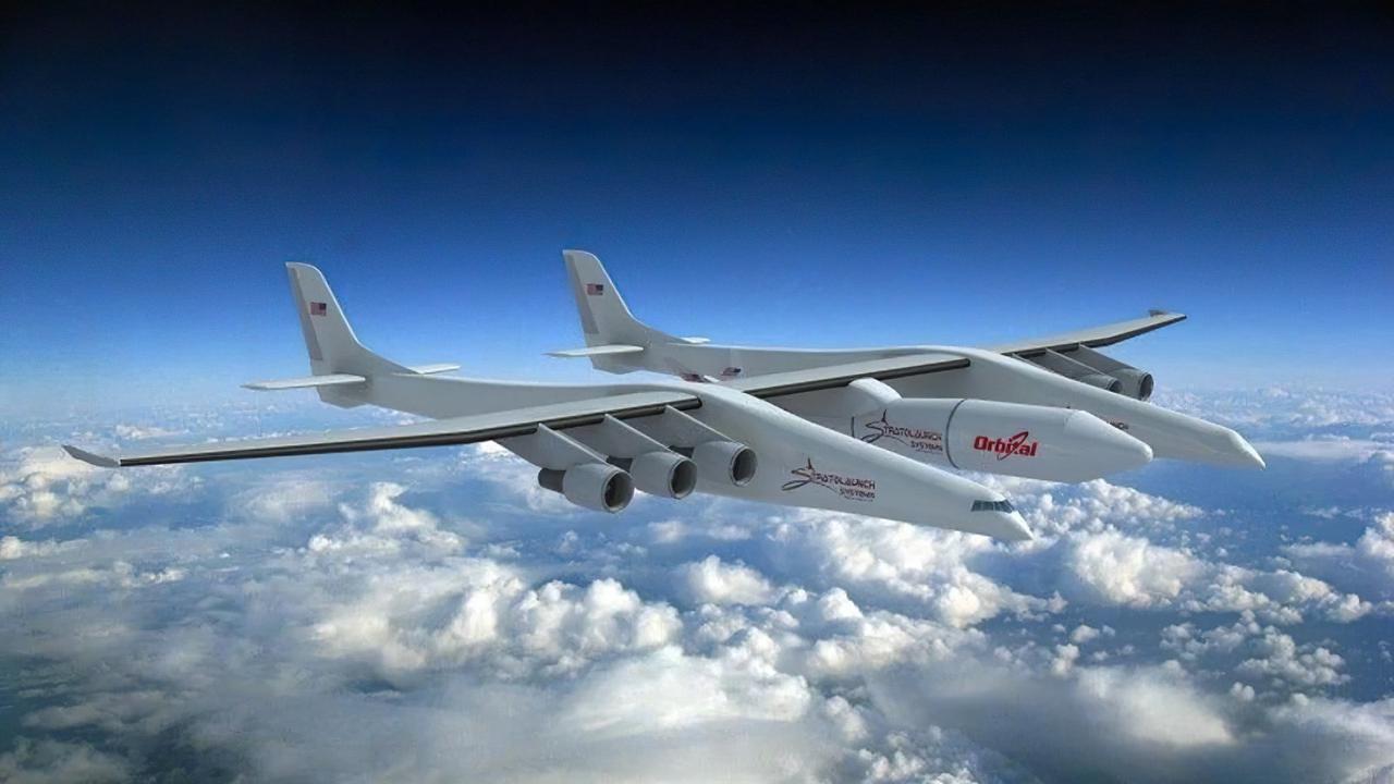 Stratolaunch: Paul Allens gigantisches Flugzeug absolviert dritten Flug