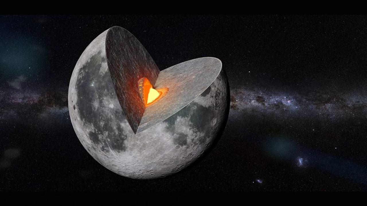 Mysterium des Mondmagnetfelds gelöst? - Absinkende Krustenbrocken könnten den lunaren Magnet-Dynamo angekurbelt haben