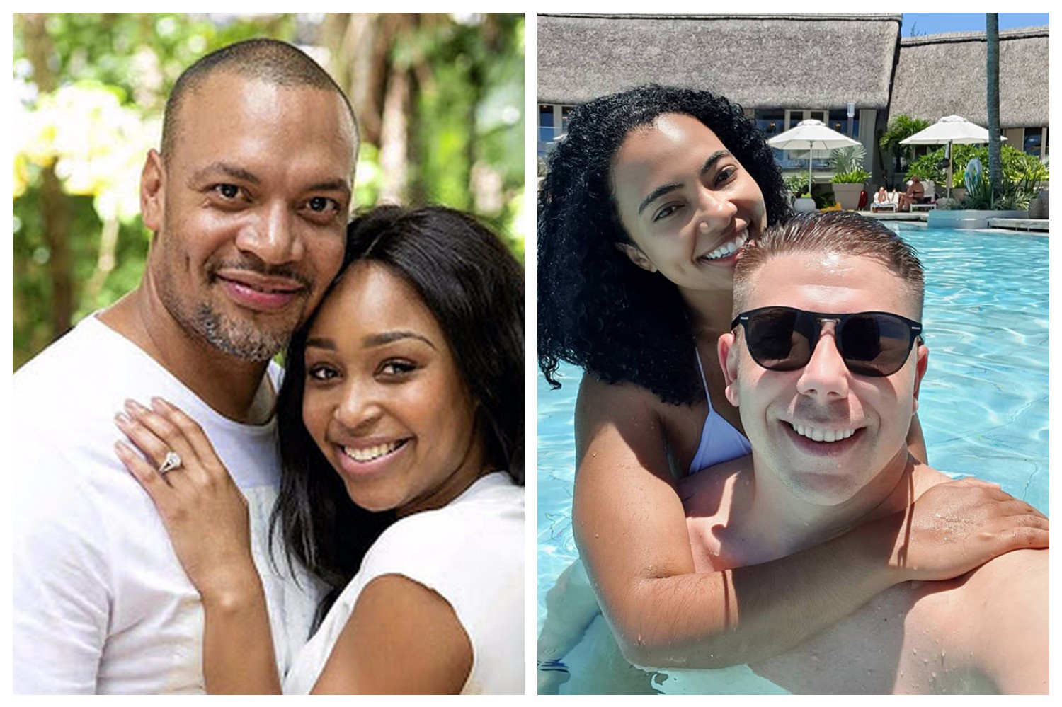 5 South African Celebrities In Interracial Relationship.