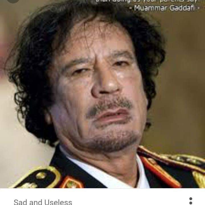 10 Years After Tribute To Gaddafi Libyan Strong Man
