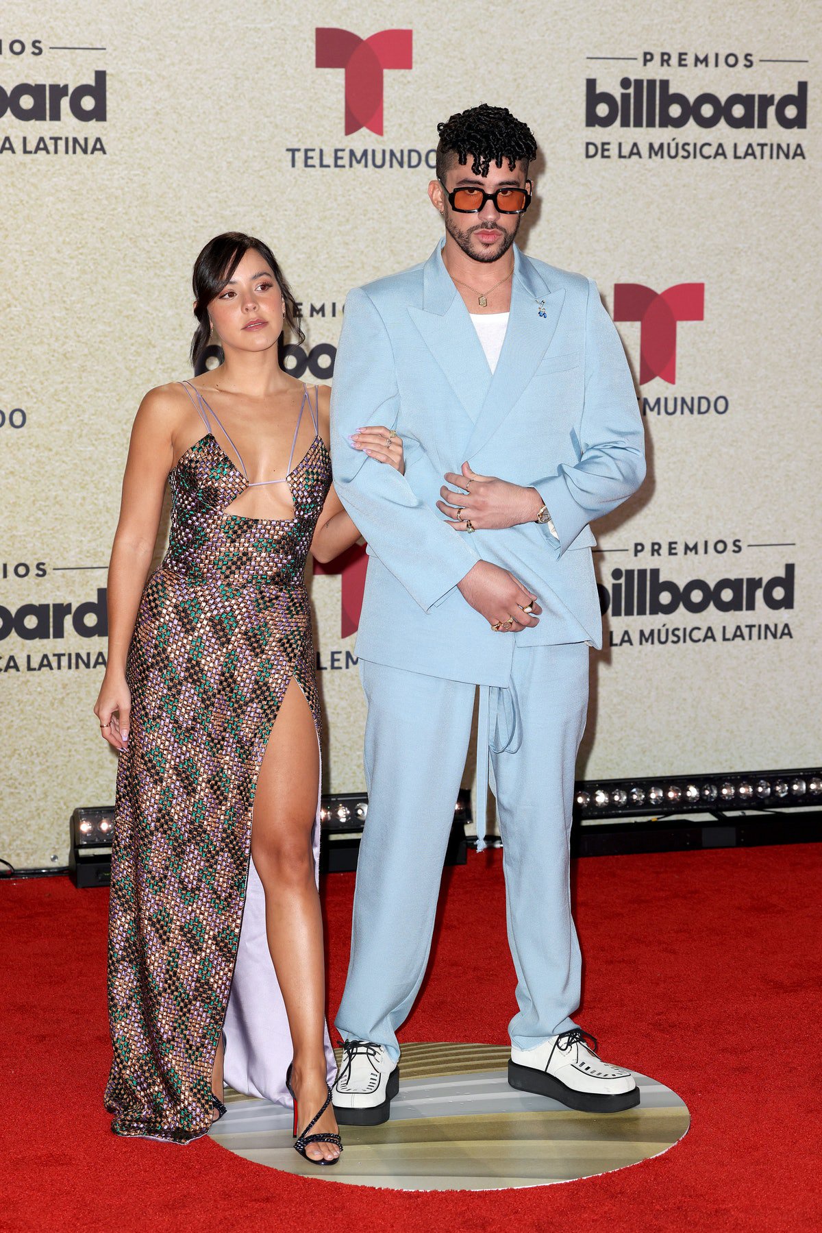 Bad Bunny And Girlfriend Gabriela Berlingeri Finally Make Their Red Carpet Debut Opera News
