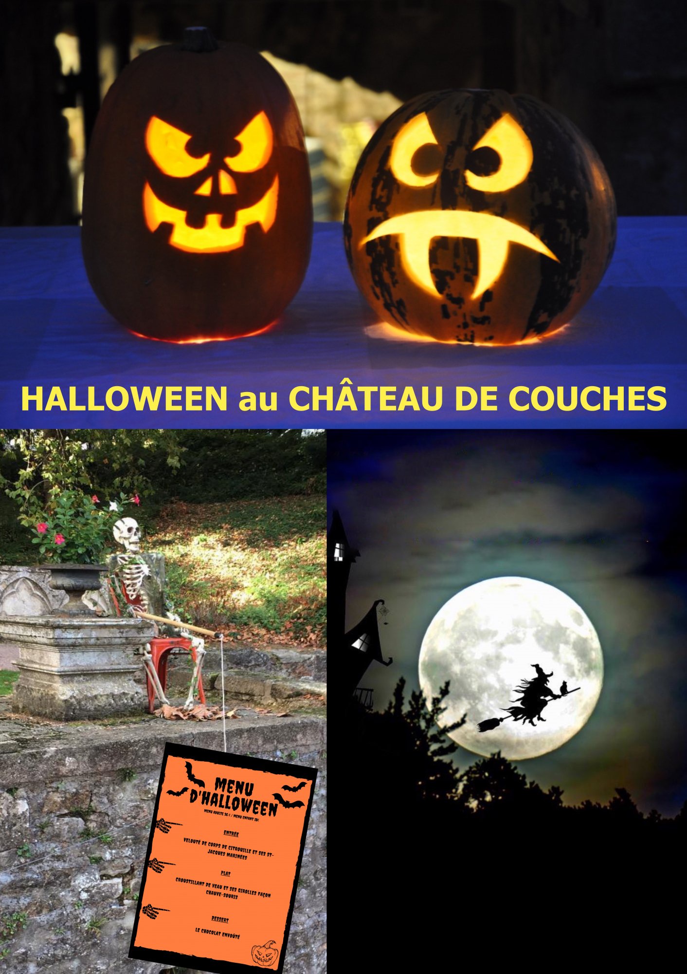 Venez Feter Halloween Au Chateau De Couches Opera News