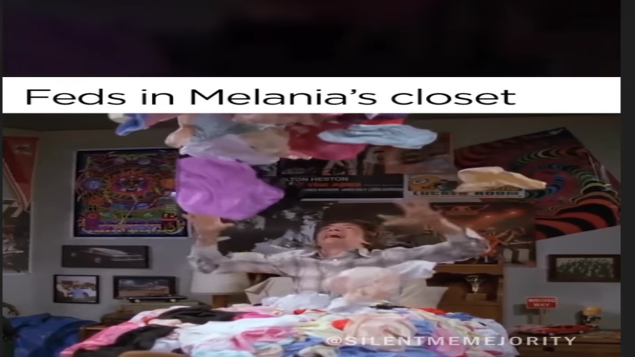 Donald Trump Jr shares meme about stepmother Melania’s underwear as family reacts to FBI raid