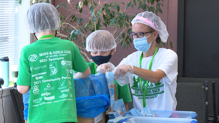 Children Pack Meals For Those Need At Boone County Summer Camp Opera News