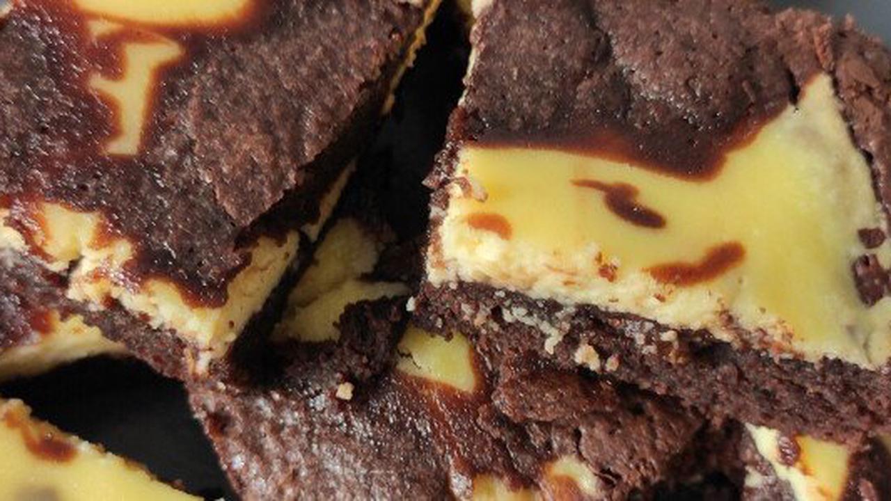 Cheesecake Brownies: Rezept ganz ohne Milchprodukte