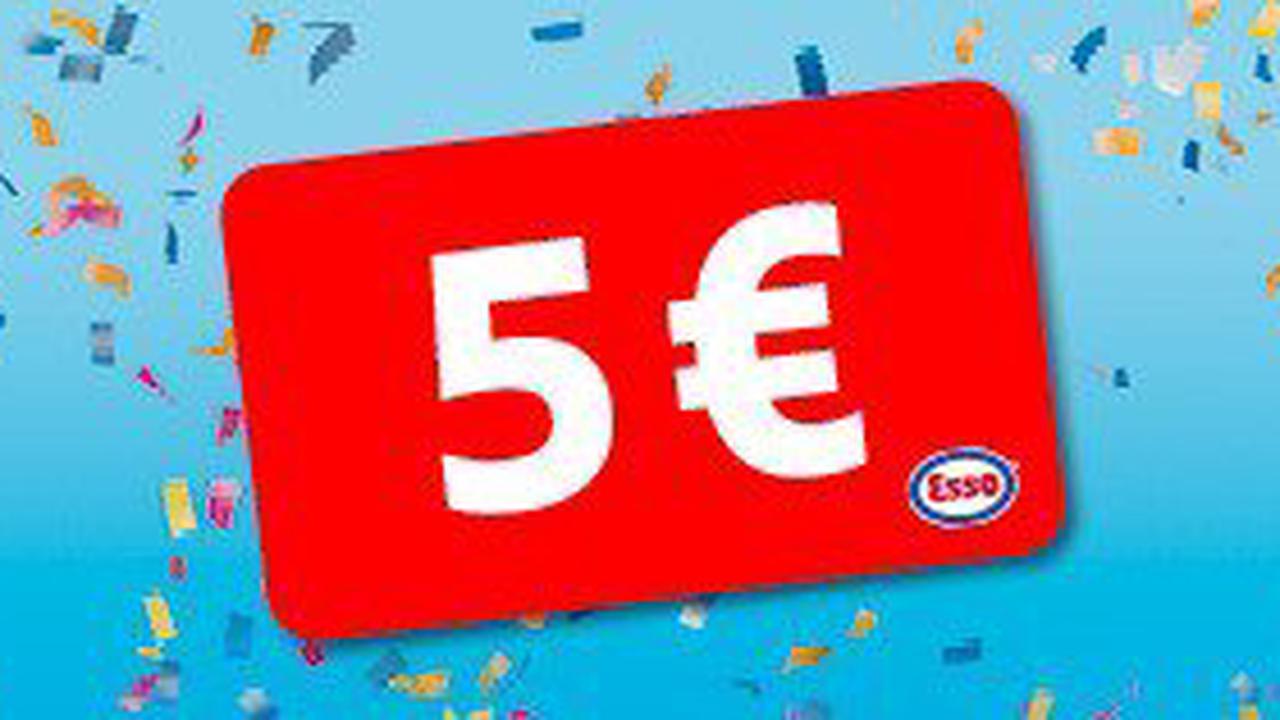 5€ Esso Gutschein geschenkt für 70€ tanken bis 15.07.22
