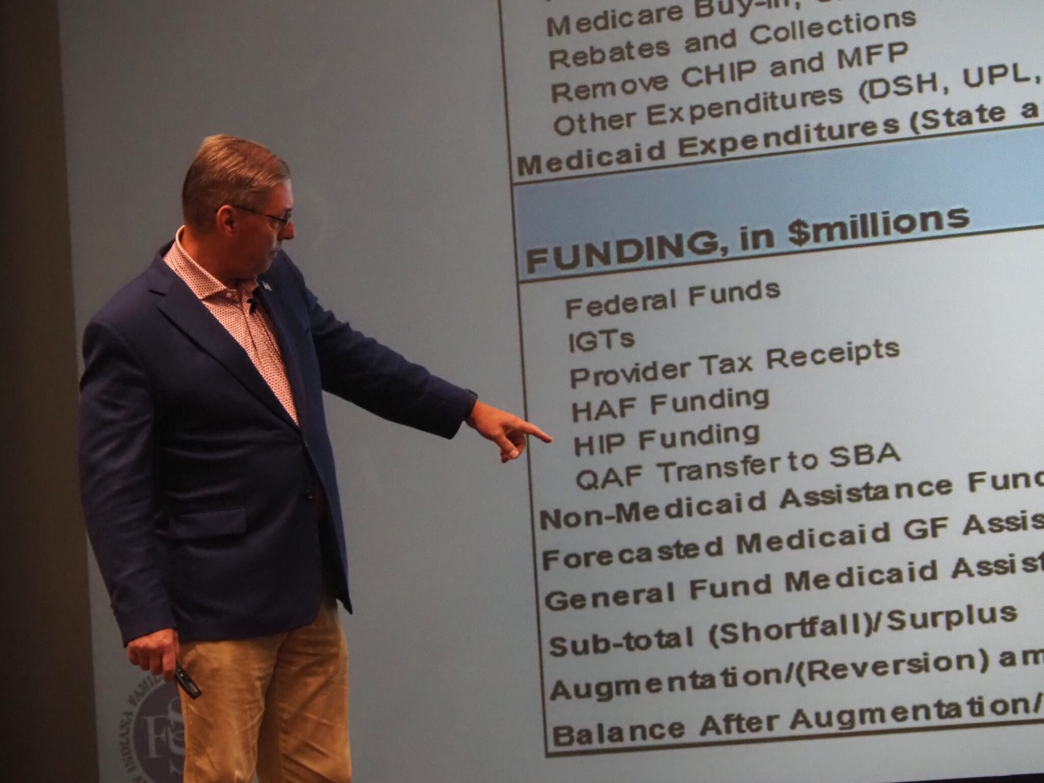 Indiana Medicaid chief urges changes as federal fee cuts threaten future budget strain