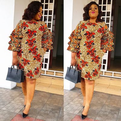 2020 Latest Ankara Short Gown Styles For Beautiful African Woman