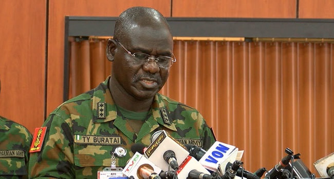 Nigeria's army chief Maj. Gen Tukur Yusuf Buratai  [News Direct]