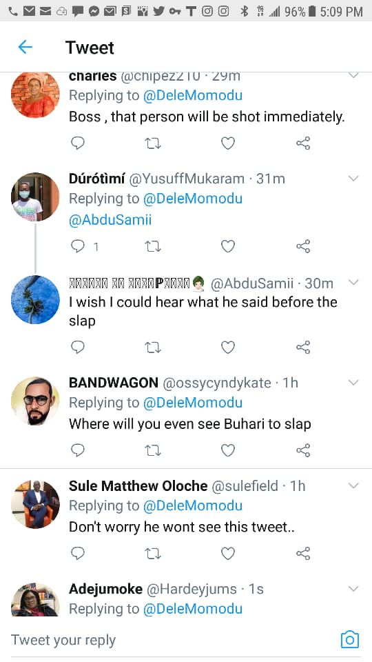 If you try it with Buhari, you