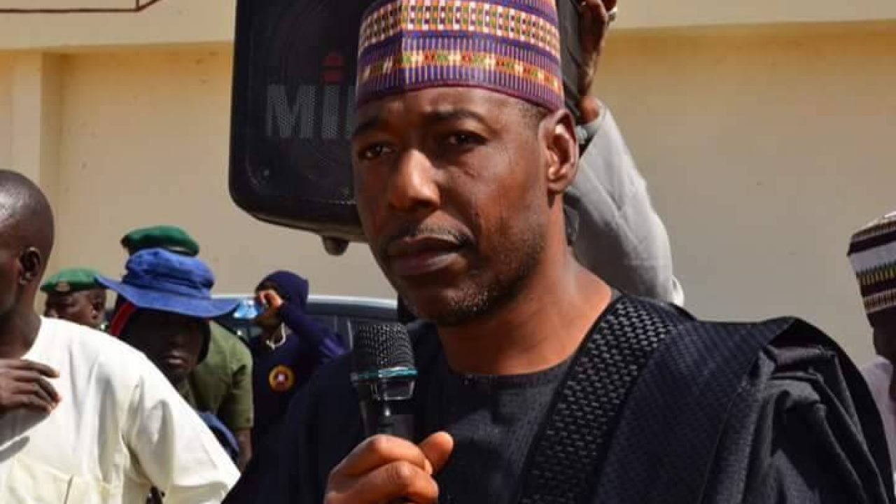 Governor of Borno State, Babagana Zulum [PHOTO: Thecable.ng]