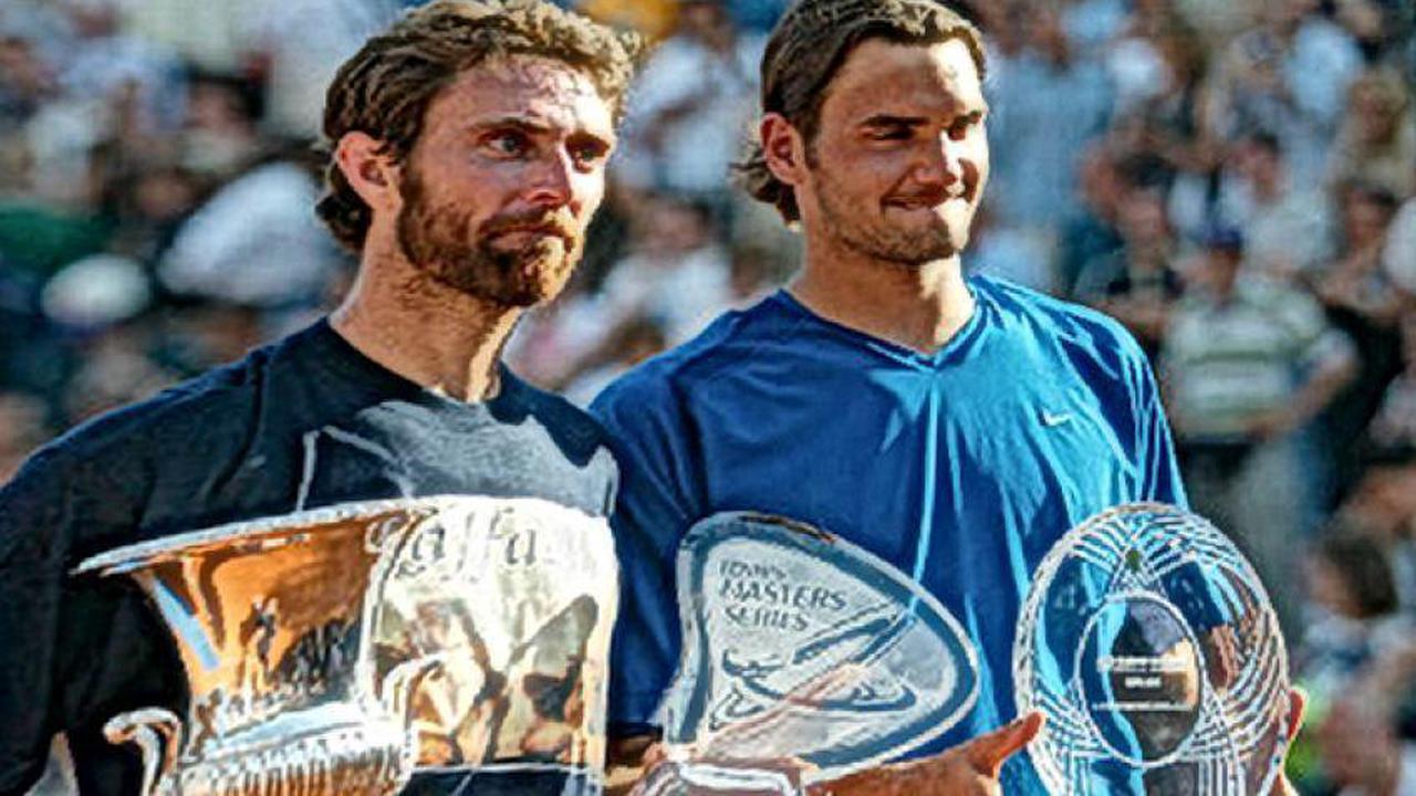 Roger Federer looks back on the final defeat in Rome in 2003: 