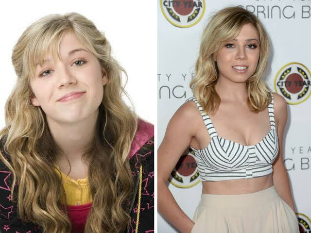 Jennette McCurdy then and now