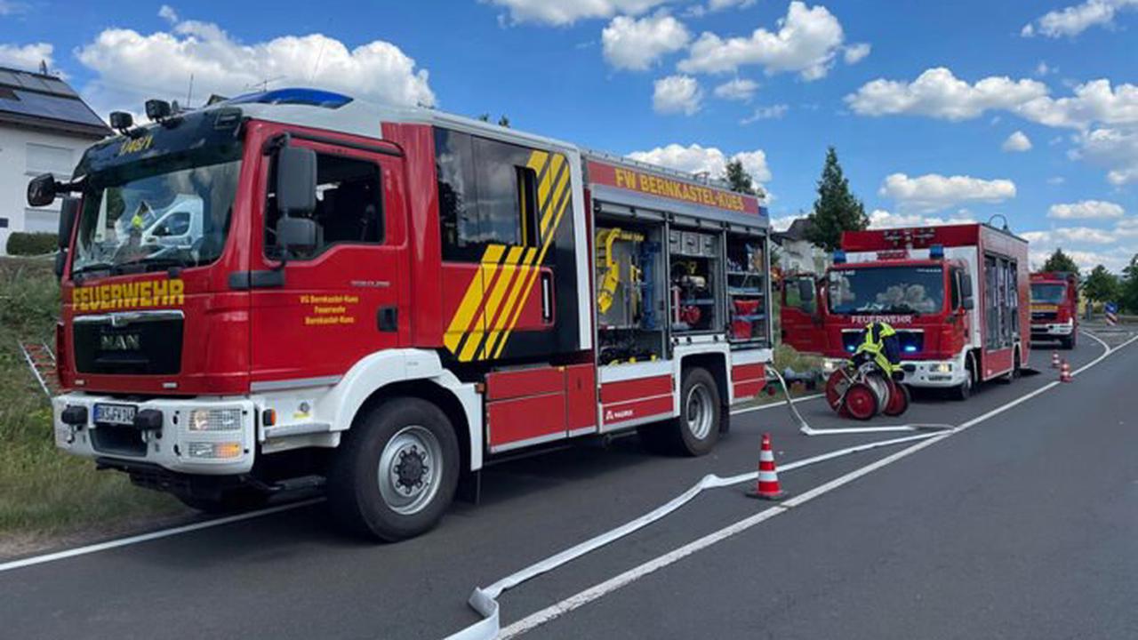 Großeinsatz bei Gasleck in Zeltingen-Rachtig: Mehrere Wohnhäuser evakuiert