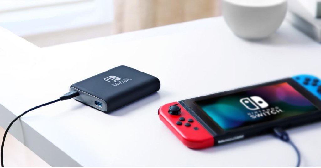 nintendo switch portable charger gamestop