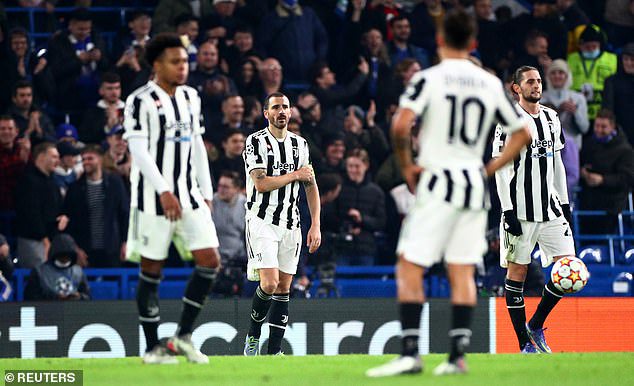 Juventus are branded 'shameless and unwatchable' by furious Italian media  after being thrashed 4-0 by Chelsea, with papers claiming they 'surrendered  and were taught a football lesson' in Stamford Bridge rout -