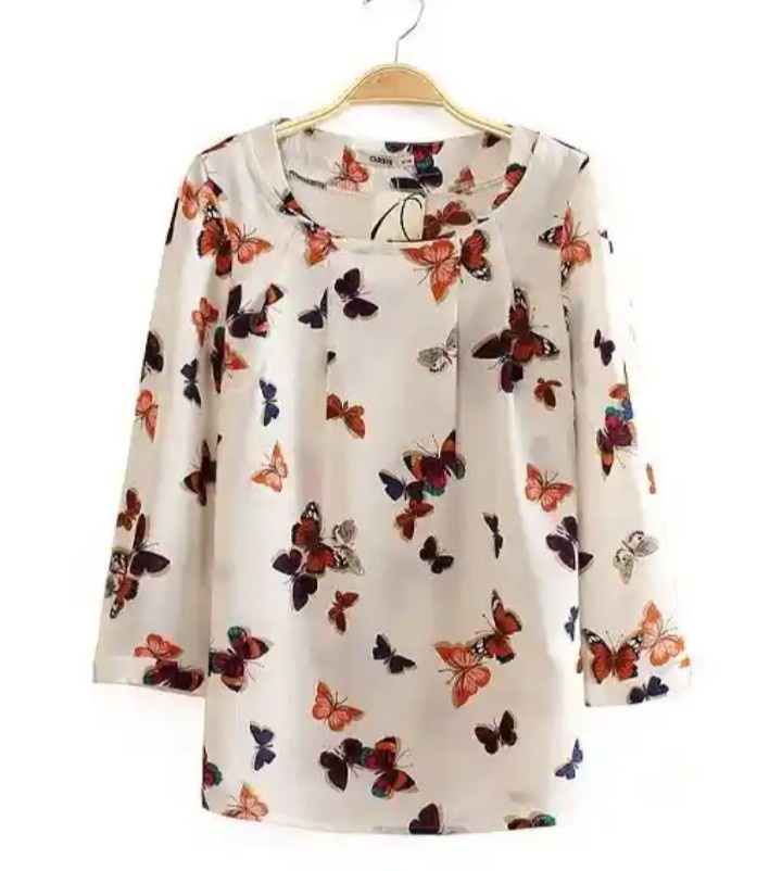 beautiful chiffon tops