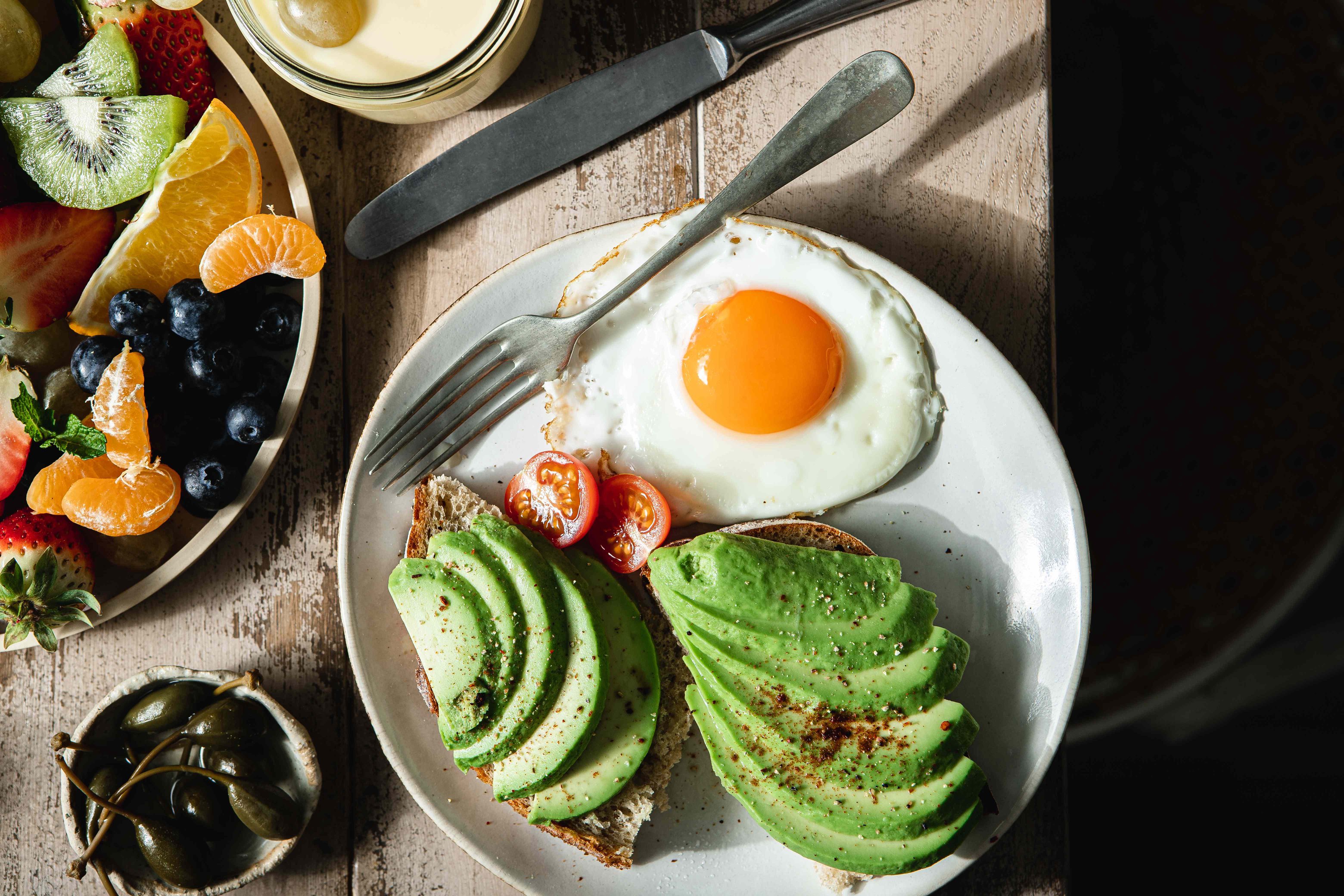 Avocado adds protein and healthy fats to your breakfast.Credit: alvarez / Getty Images