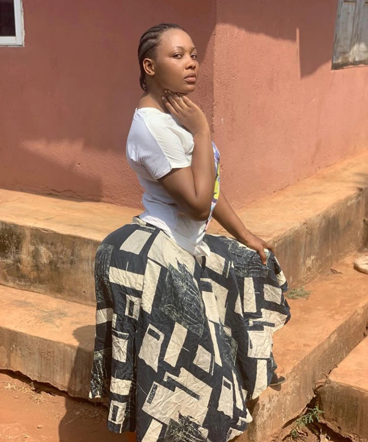 See pictures of a beautiful and curvy young village girl - Crystal Okeke