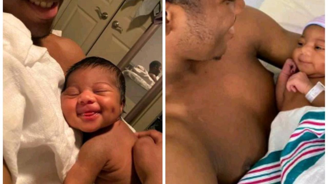 Remember The Baby Girl Who Started Smiling When She Was Carried By Her Father? See Her Photos