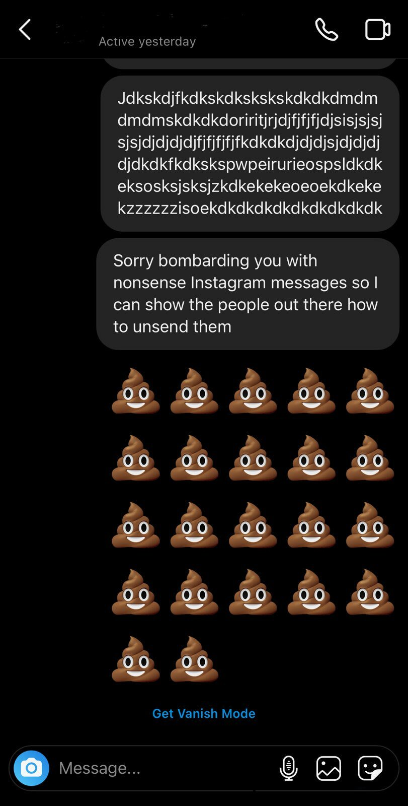 how to unsend messages on instagram opera news