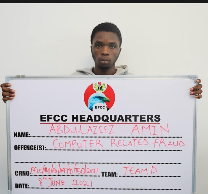  Nine suspected Internet Fraudsters arrested ?in Abuja (Photos)