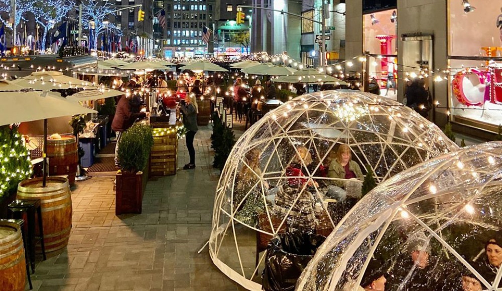 City Winery Just Reopened Their Cozy Winter Igloos At Rockefeller Plaza Opera News