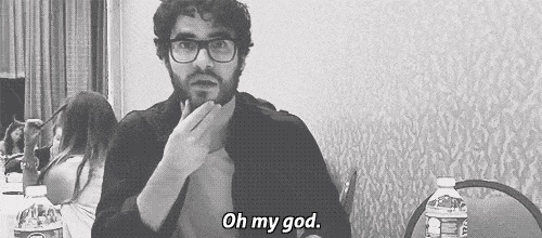 Image result for black man with beard gif