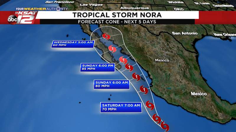 Tropical Storm Nora A Hurricane Threat To Mexico S Coast Opera News