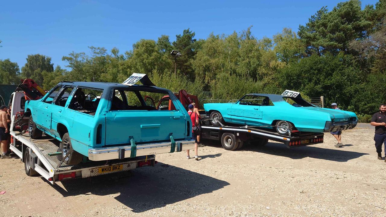 Owners ‘terribly sad’ as their stunning classic cars are stolen – then turn up destroyed at a local BANGER RACE